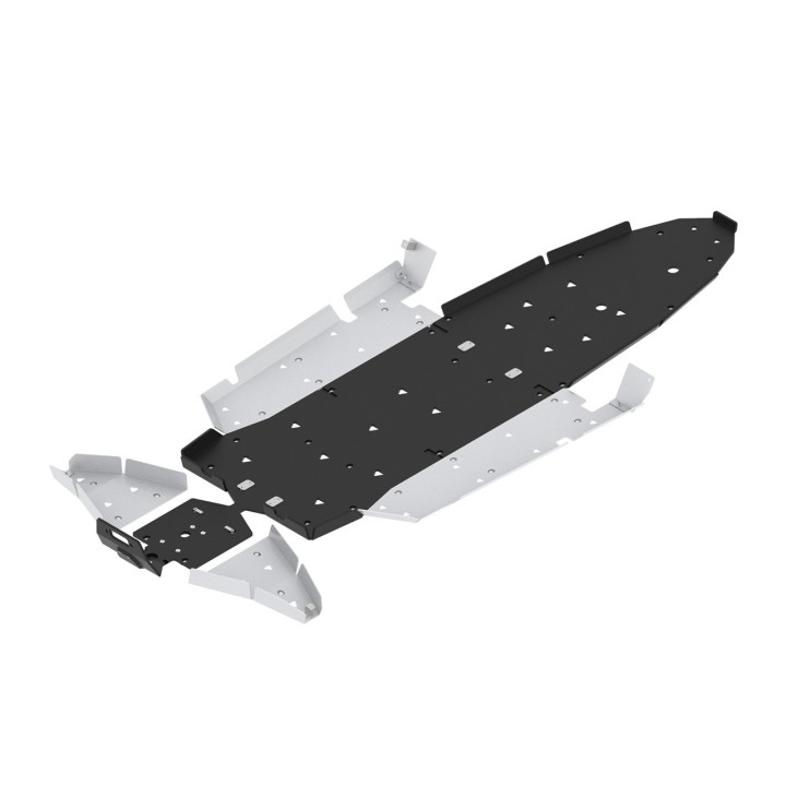 Iron Baltic Skid Plate Full Set Segway Villain SX10 (-2023) - aluminium + HDPE - view 2