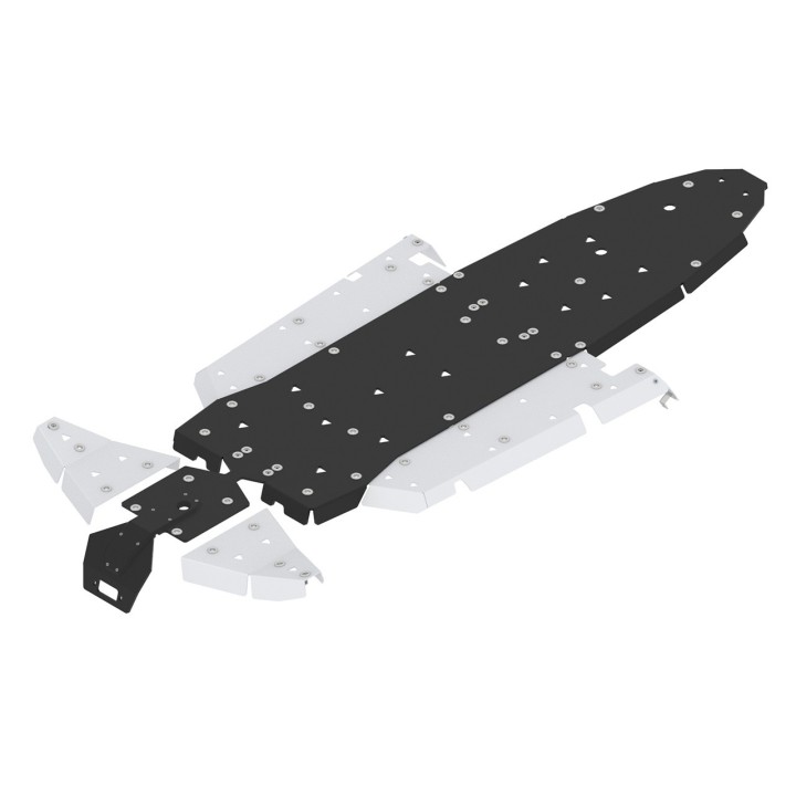 Iron Baltic Skid Plate Full Set Segway Villain SX10 (-2023) - aluminium + HDPE - view 3