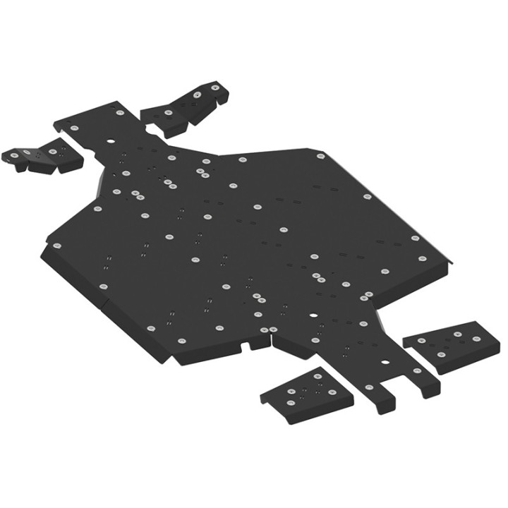 CFMOTO UFORCE 1000 (-2021) HDPE skid plates | Iron Baltic