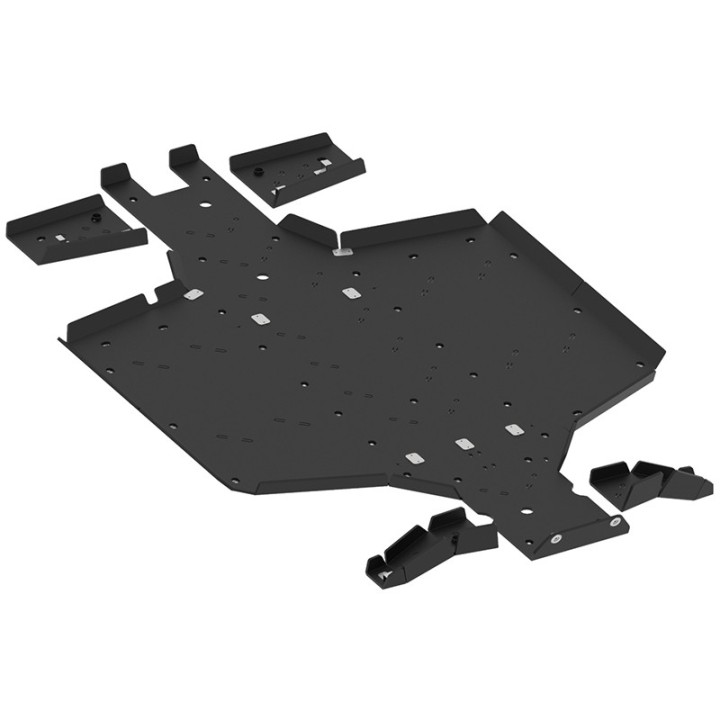 CFMOTO UFORCE 1000 (-2021) HDPE skid plates | Iron Baltic