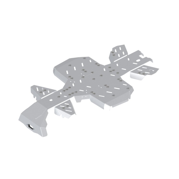 Iron Baltic Skid Plate Full Set CFMOTO CFORCE 600 (2020+) - aluminium - view 6