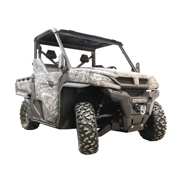 CFMOTO UFORCE 1000 (-2021) HDPE skid plates | Iron Baltic