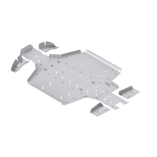 Iron Baltic Skid Plate Full Set CFMOTO UFORCE 1000 (2022+) - aluminium - view 2
