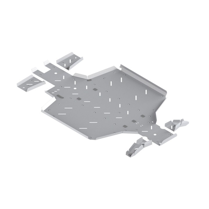 Iron Baltic Skid Plate Full Set CFMOTO UFORCE 1000 (2022+) - aluminium - view 6