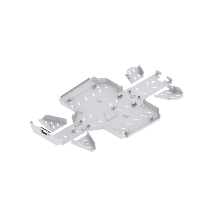 Iron Baltic Skid Plate Full Set CFMOTO CFORCE 600 Touring (2020+) - aluminium - view 2