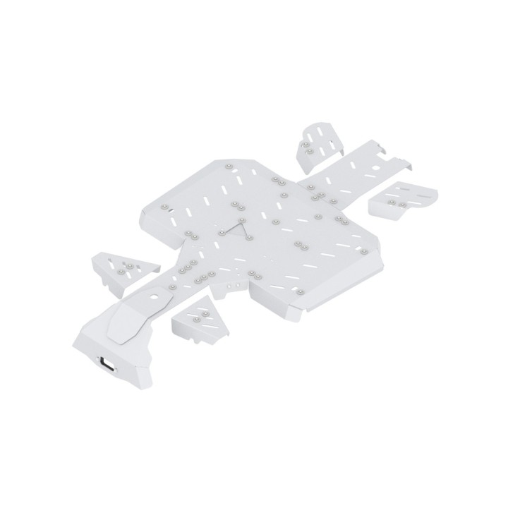 Iron Baltic Skid Plate Full Set CFMOTO CFORCE 600 Touring (2020+) - aluminium - view 3