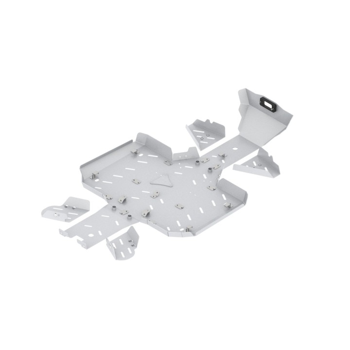 Iron Baltic Skid Plate Full Set CFMOTO CFORCE 600 Touring (2020+) - aluminium - view 4