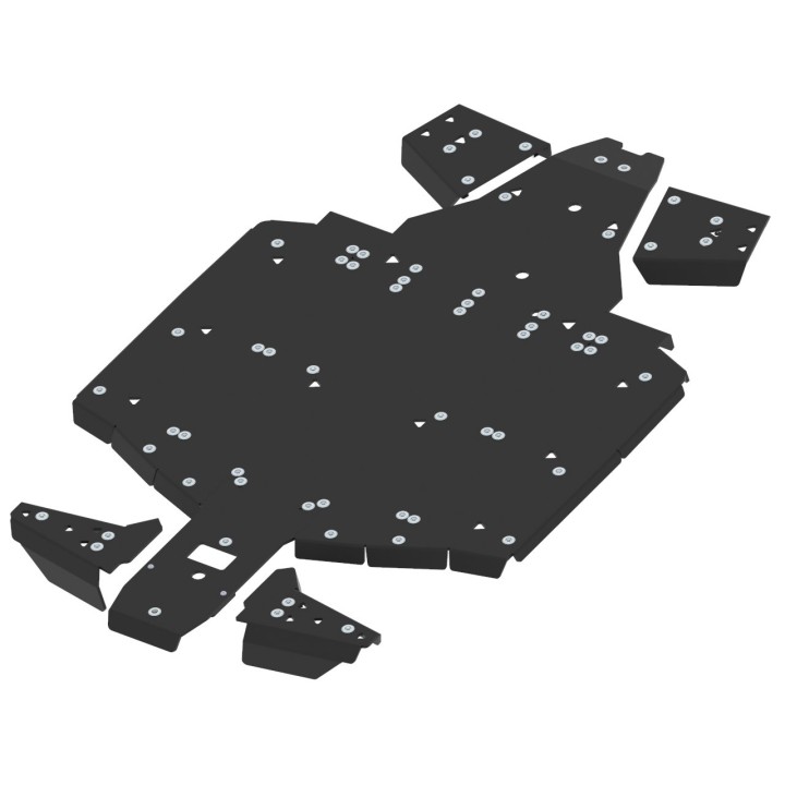 Polaris Ranger 1000 (2021+) skid plate set | Iron Baltic