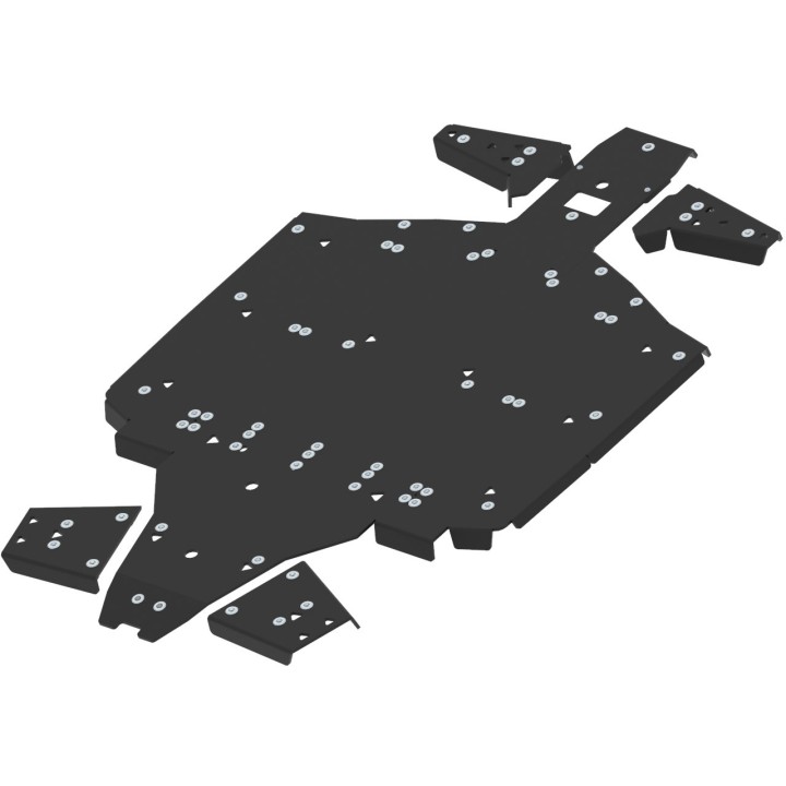 Polaris Ranger 1000 (2021+) skid plate set | Iron Baltic