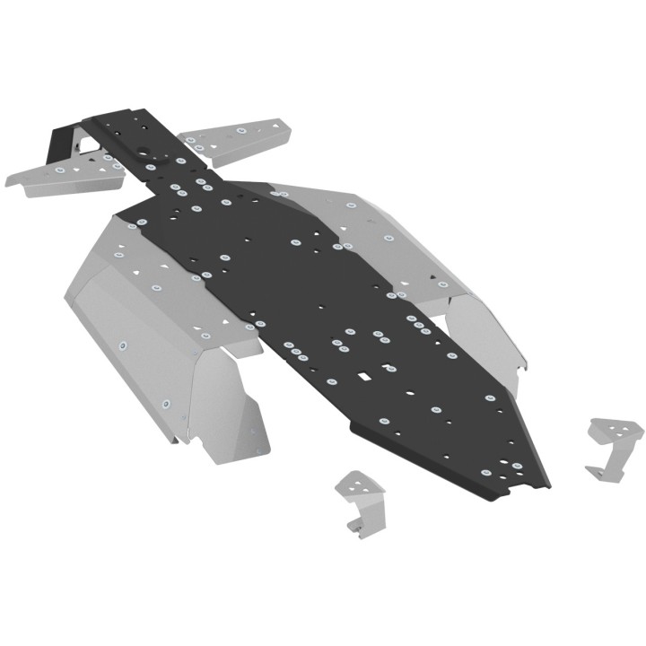 Iron Baltic Skid Plate Full Set CFMOTO ZFORCE 1000 Sport - aluminium + plastic - view 8