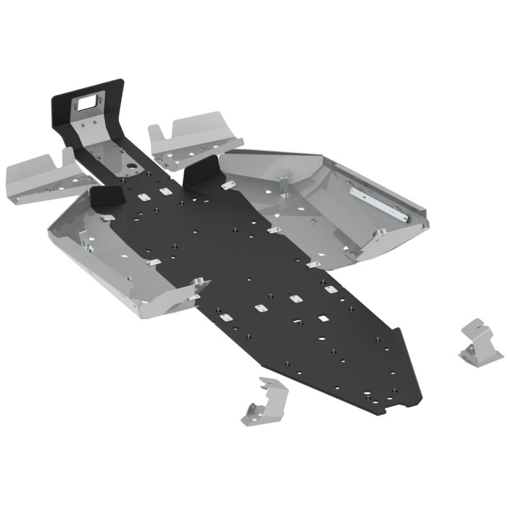 Iron Baltic Skid Plate Full Set CFMOTO ZFORCE 1000 Sport - aluminium + plastic - view 10