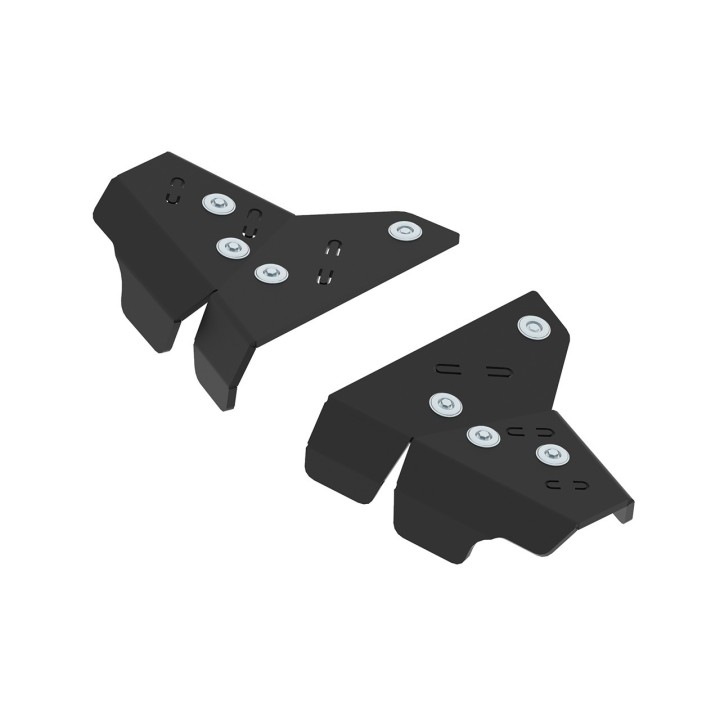 AODES Pathcross 1000 L front A-arm guards HDPE | Iron Baltic