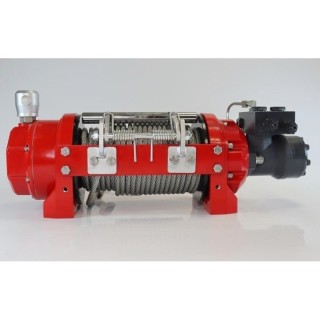 Hydraulic winch K10000 PRO EN14492-1 with steel | Kangaroowi
