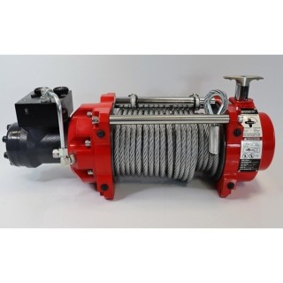Hydraulic winch K10000HI with steel rope, hook, | Kangaroowi