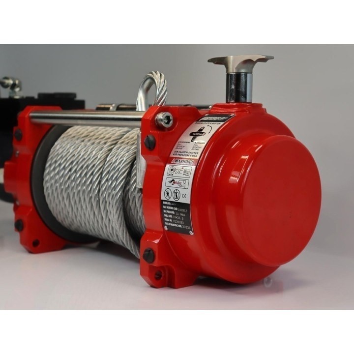 Hydraulic winch K10000HI with steel rope, hook, | Kangaroowi