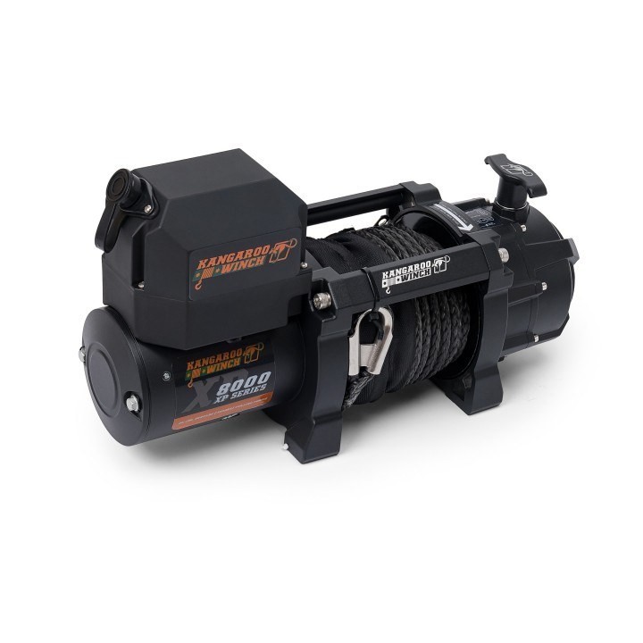 Kangaroowinch K8000XP 12V short drum winch with | Kangaroowi