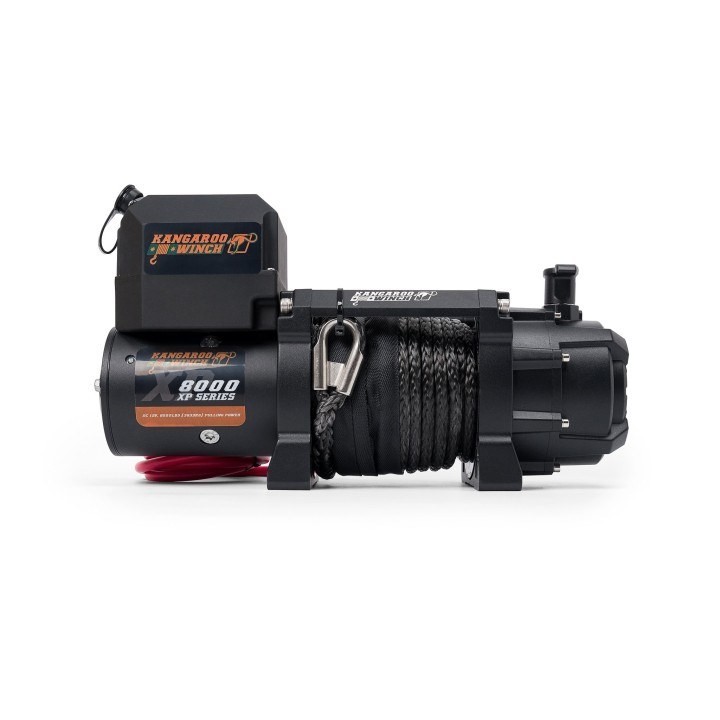 Kangaroowinch K8000XP 12V short drum winch with | Kangaroowi