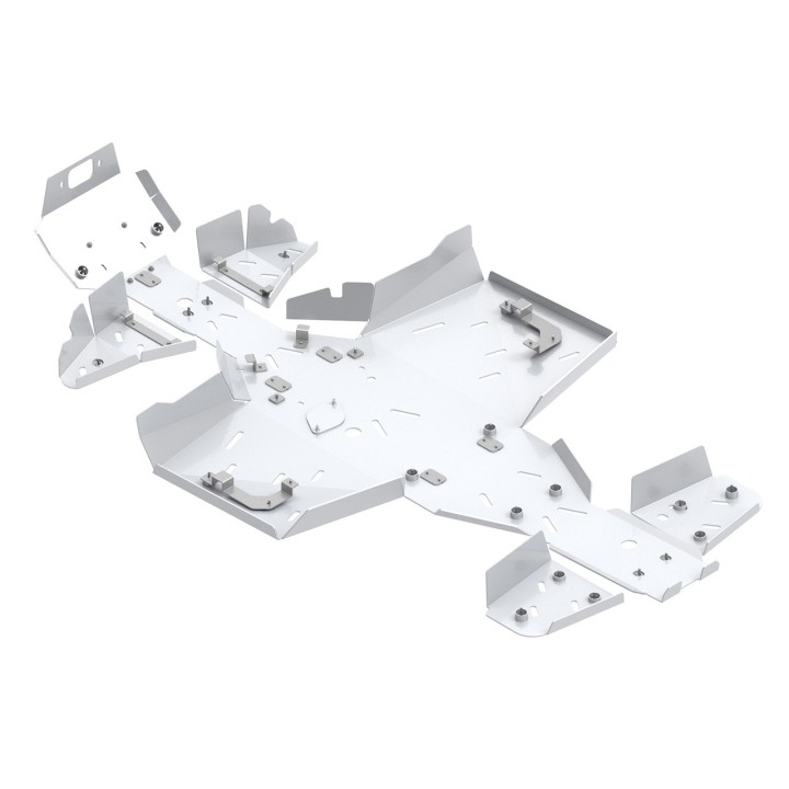Segway Snarler AT5 L aluminium skid plates | Iron Baltic