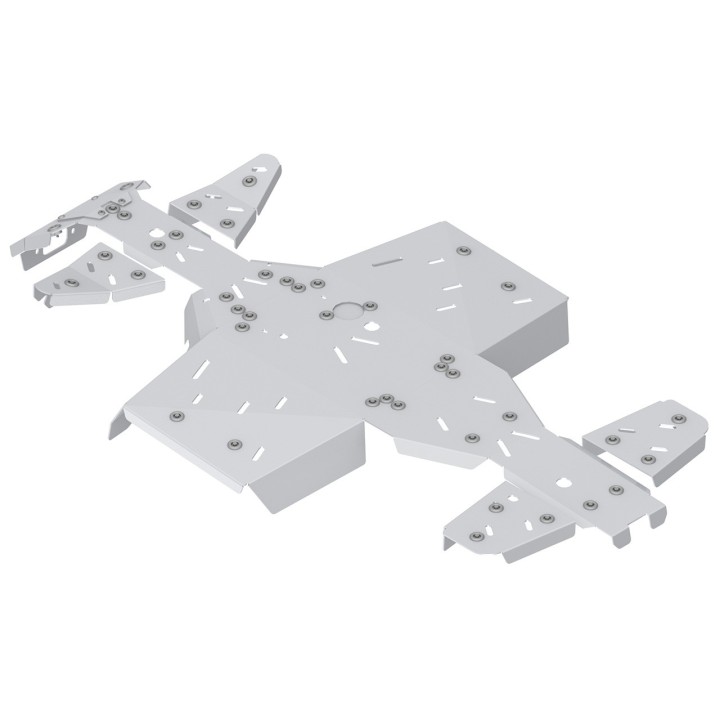 Segway Snarler AT5 L aluminium skid plates | Iron Baltic