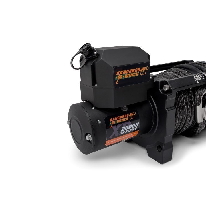 Kangaroowinch K20000XP 12V electric winch with synthetic rope and wireless control, IP68 - view 7