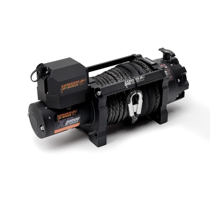 Kangaroowinch K20000XP 12V electric winch with synthetic rope and wireless control, IP68 - view 8