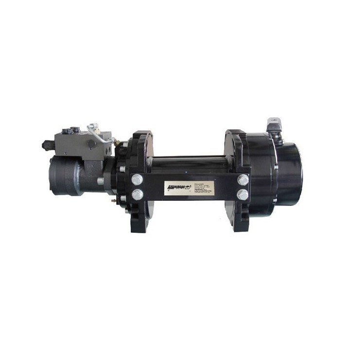 Hydraulic winch KWH10000 PRO EN14492-1 with ste | Kangaroowi