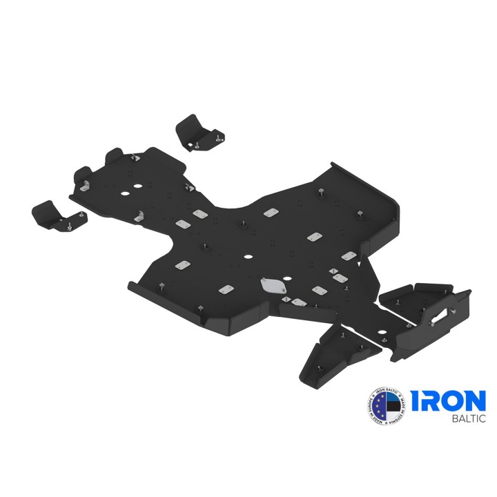 CFMOTO CFORCE 1000 (2024+) HDPE skid plates | Iron Baltic
