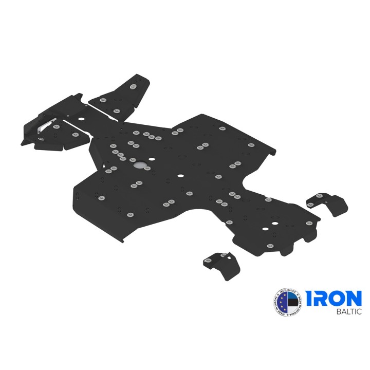 CFMOTO CFORCE 1000 (2024+) HDPE skid plates | Iron Baltic