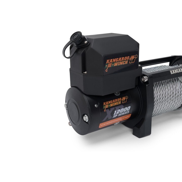 Kangaroowinch K12000XP 24V winch with steel rope and wireless control, 216:1 - view 7