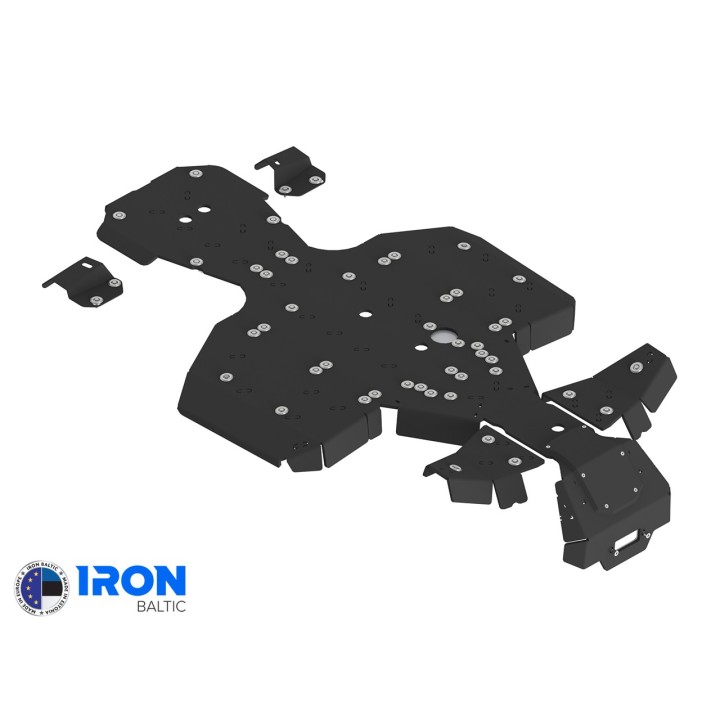 CFMOTO CFORCE 1000 (2024+) HDPE skid plates | Iron Baltic