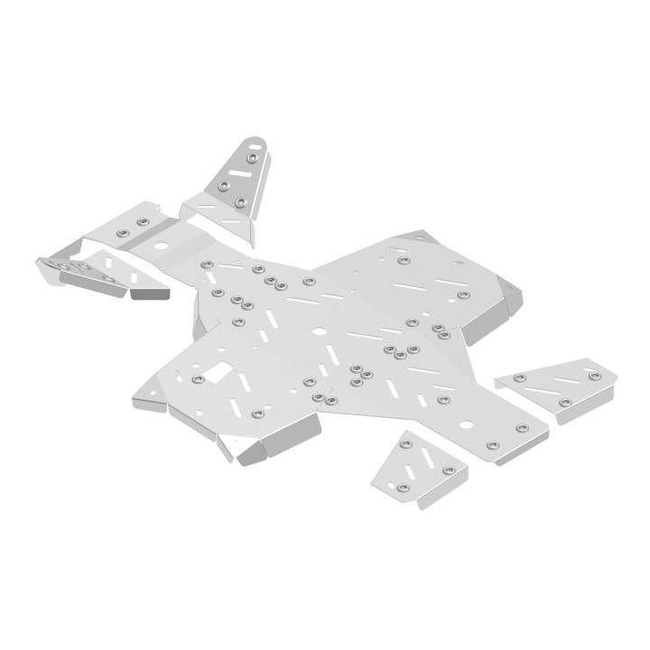 GOES XWOLF 700 aluminium skid plates | Iron Baltic