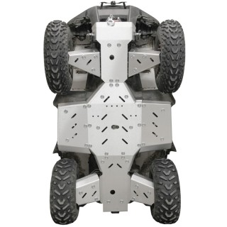 Kymco MXU 700 (-2019) aluminium skid plates | Iron Baltic
