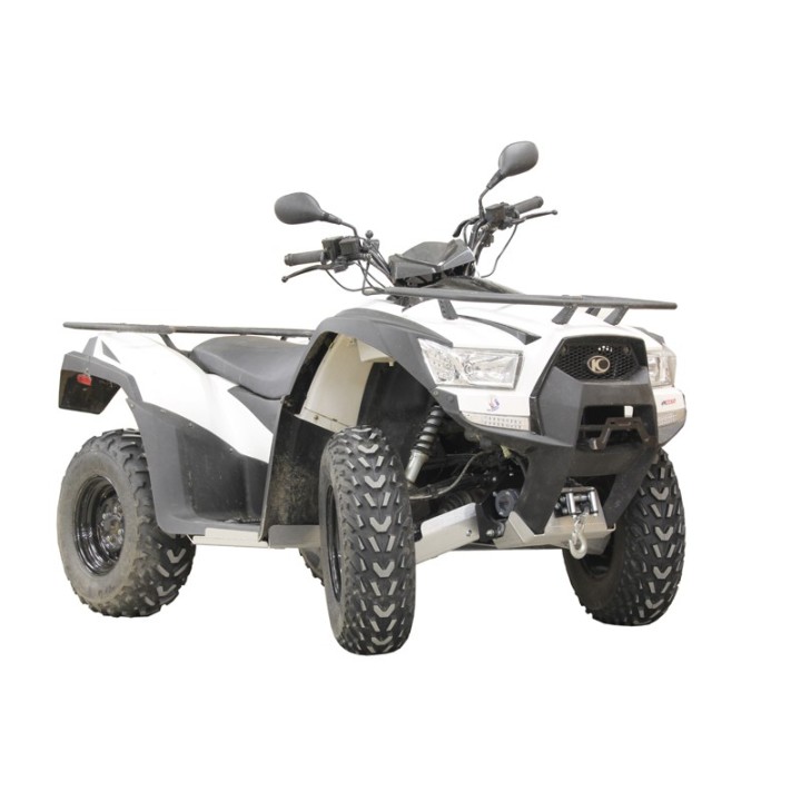 Kymco MXU 700 (-2019) aluminium skid plates | Iron Baltic