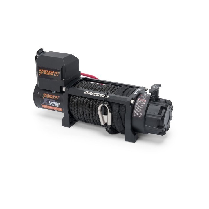 Kangaroowinch K12000XP 24V winch with synthetic rope and wireless control, 216:1 - view 4