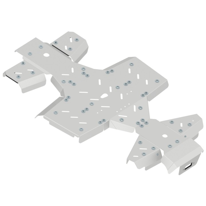 Kymco MXU 700 (-2019) aluminium skid plates | Iron Baltic