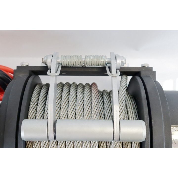 Kangaroowinch K25000 24V winch - 14 mm x 26.5 m rope, roller fairlead, tensioner, corded remote - view 3