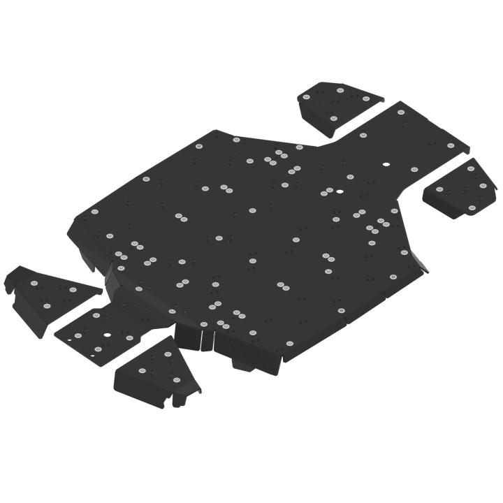 CFMOTO U10 PRO (2025+) HDPE skid plates | Iron Baltic
