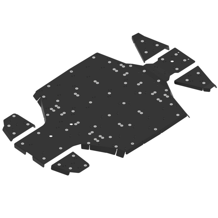 CFMOTO U10 PRO (2025+) HDPE skid plates | Iron Baltic