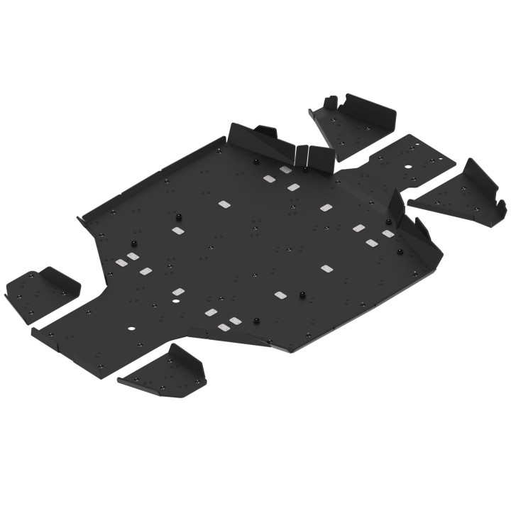 CFMOTO U10 PRO (2025+) HDPE skid plates | Iron Baltic