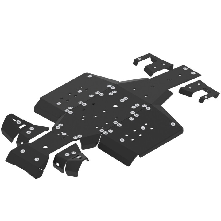 Iron Baltic skid plates Polaris Sportsman X2 570 Nordic Pro