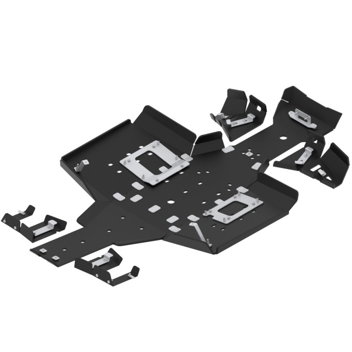 Iron Baltic skid plates Polaris Sportsman X2 570 Nordic Pro