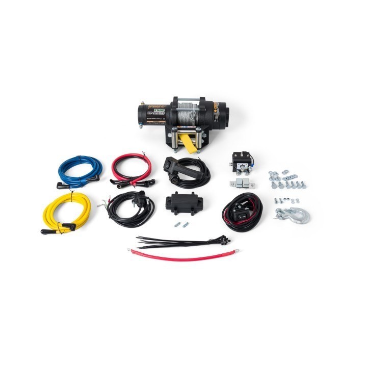 Kangaroowinch K2500XP 12V winch with steel rope | Kangaroowi