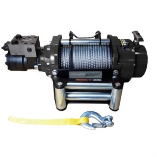 Hydraulic winch PWH8000 PRO EN14492-1 with stee | Kangaroowi