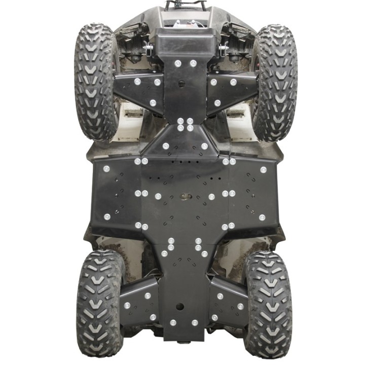 Kymco MXU 700 (-2019) HDPE skid plates | Iron Baltic