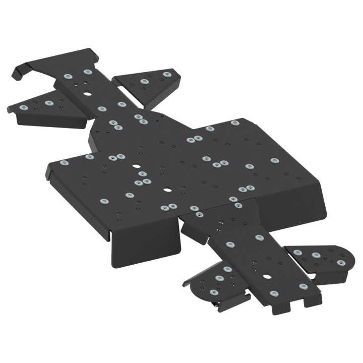 Iron Baltic HDPE ATV skid plate full set AODES 800