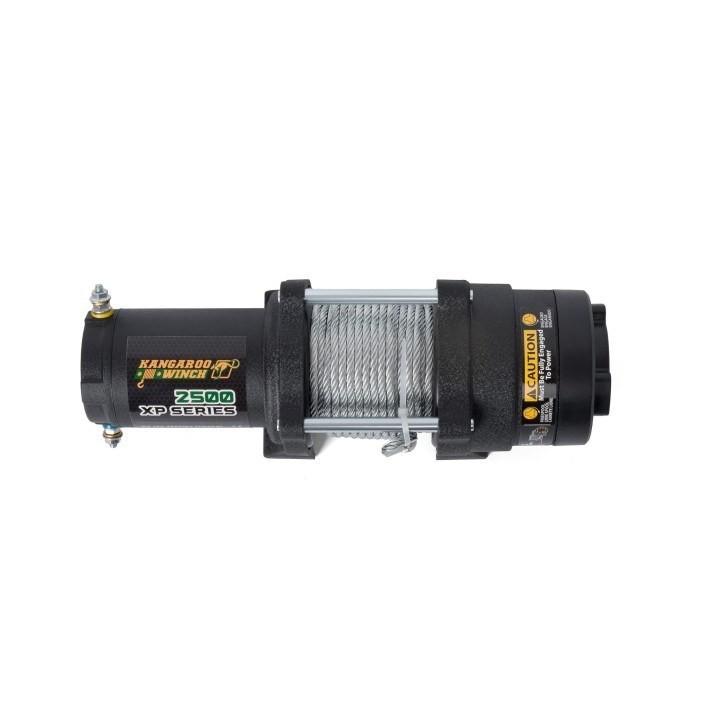 Kangaroowinch K2500XP 12V winch with steel rope | Kangaroowi