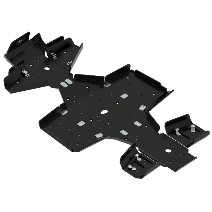 Kymco MXU 700 (-2019) HDPE skid plates | Iron Baltic