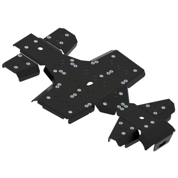 Kymco MXU 700 (-2019) HDPE skid plates | Iron Baltic