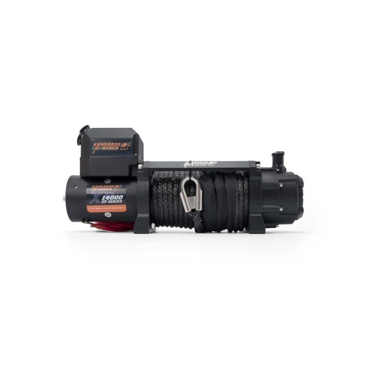 Kangaroowinch K14000XP 24V winch with synthetic | Kangaroowi