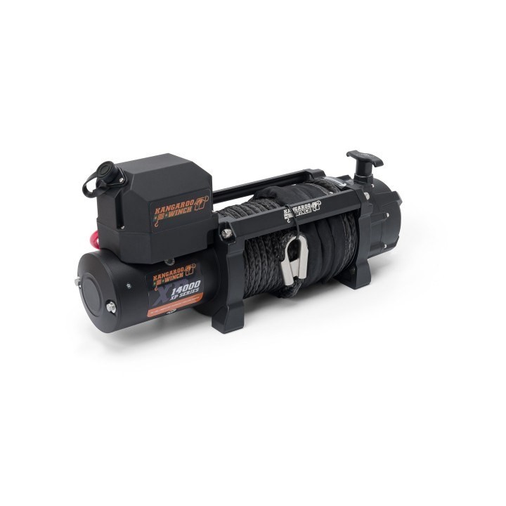 Kangaroowinch K14000XP 24V winch with synthetic | Kangaroowi